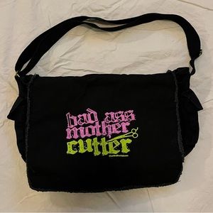Behind the Chair Hairstylist messenger bag